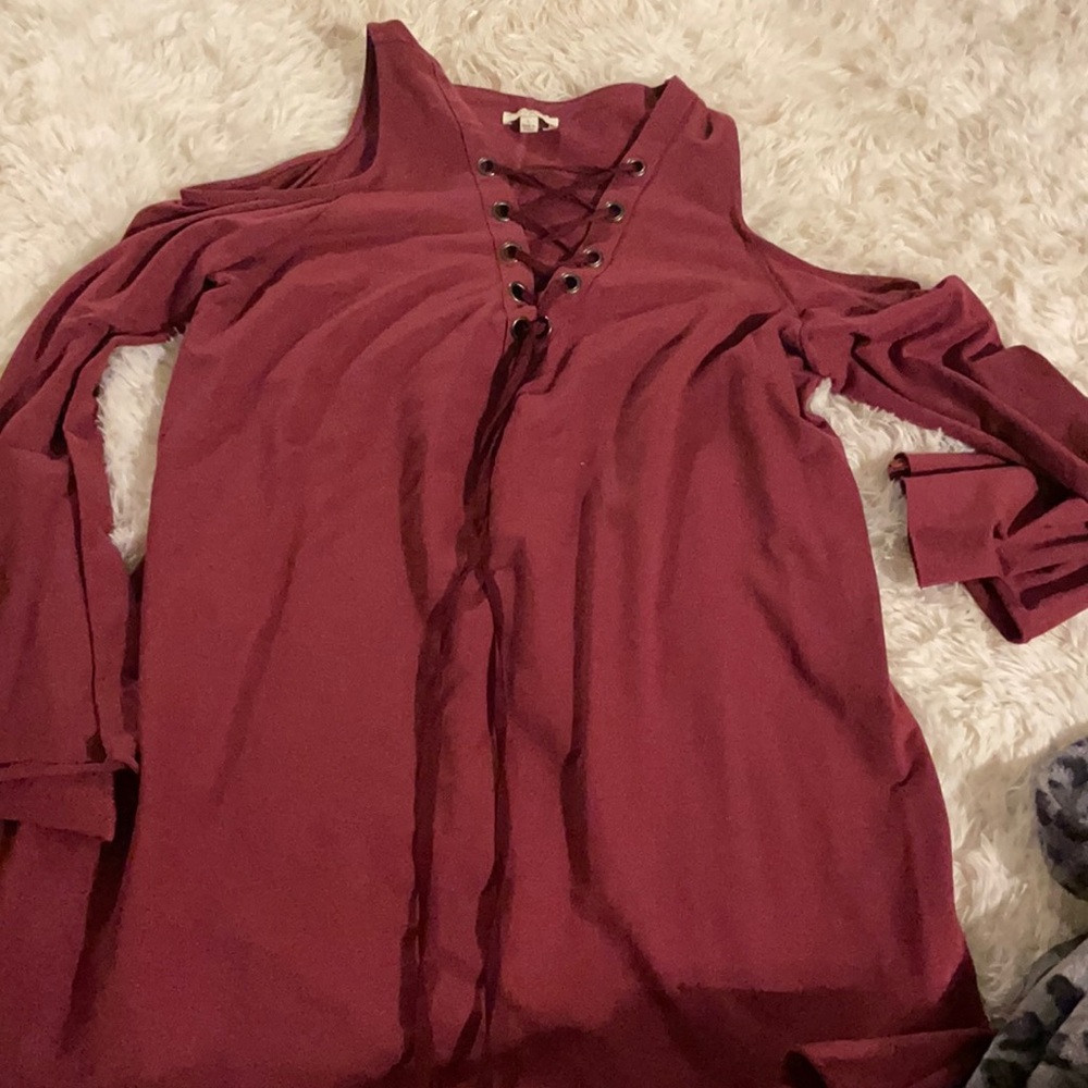 Umgee off the shoulder dress. Worn once. Purchased from Boutique.